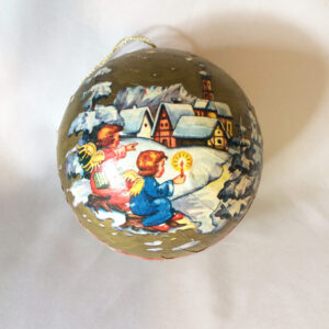 1950s German candy container with angels