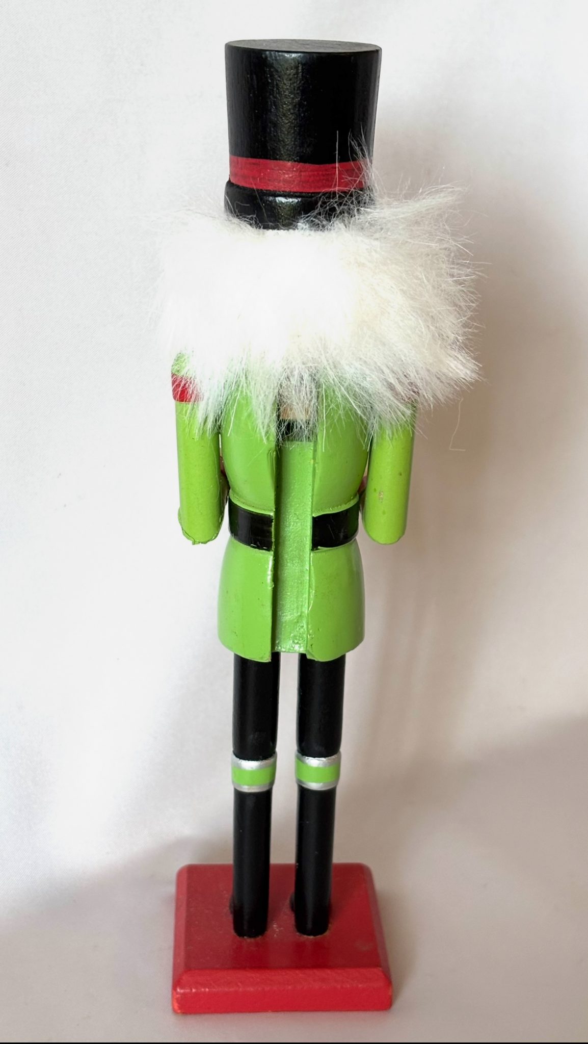 Vintage Wood Nutcracker Soldier Musician Erzgebirge Germany Wooden Christmas Decoration - Image 4