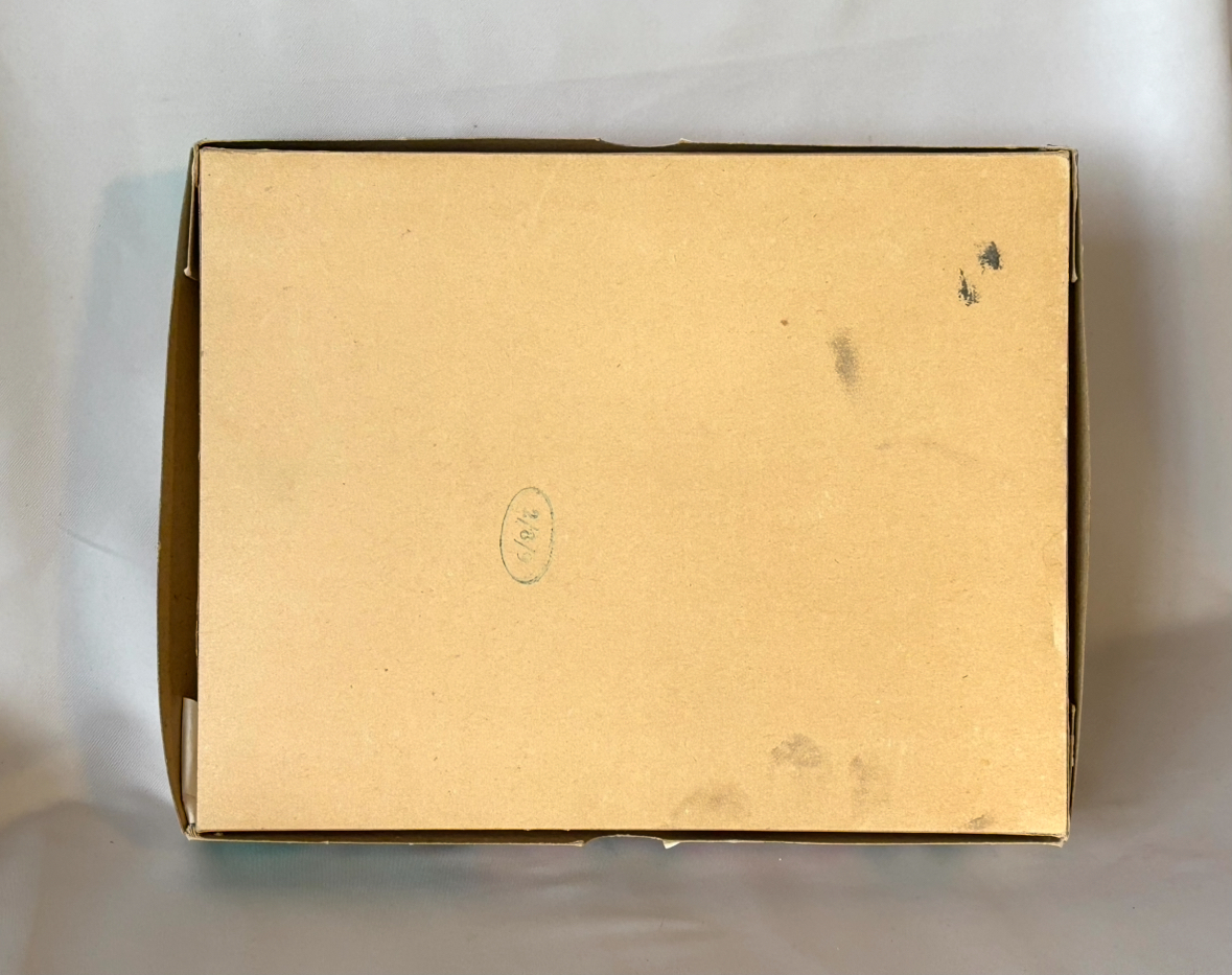 Vintage Icicle Christmas Ornaments in Box, Multi Color Stripe Glitter Teardrop Ornaments 1950s - Image 7